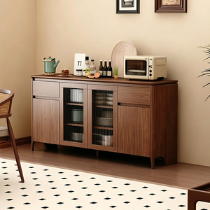 Meuble <span class=keywords><strong>de</strong></span> rangement <span class=keywords><strong>de</strong></span> style ferme moderne à prix d'usine, étagères réglables en hauteur, grande capacité pour salon - Product Image 1