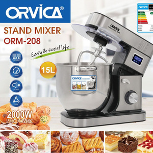 Batidora de Pedestal Orvica de 10L con Diseño de Cabezal Inclinable, Batidora Eléctrica de Cocina para Mezclar Masa y Repostería - Product Image 4