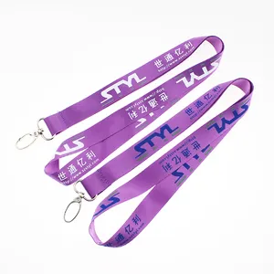 OEM Blank Sublimation Polyester Nylon Masking Lanyard Plain Medal Ribbon Cheap Personalized Custom Logo Printed Lanyard