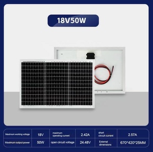 <span class=keywords><strong>Soler</strong></span> monocristallin demi-cellule tout noir panneau solaire 12V 100W Mini 5V 50W 80W 100W 120W 150W efficacité 24V - Product Image 3