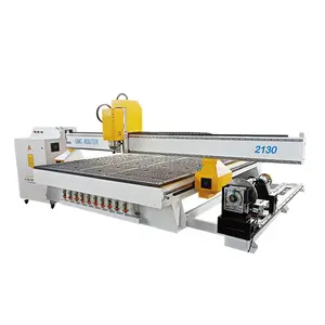 China Lage Kosten 1325 Roterende Cnc Router 4 Axis 4th Assen 3d Houtsnijwerk Machine Houtbewerking Met Roterende Apparaat