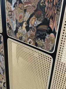 Modern Luxury Solid Ash Wood Rattan Divider Nordic Retro Partition <b>Screen</b> for Hotel Living Room <b>Bedroom</b> Block - Product Image 4