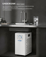 Système de refroidissement par compresseur pour distributeur d'eau froide sous comptoir, idéal pour la cuisine, la maison et le bureau