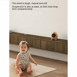 Nouveau Design Meuble TV en Bois <span class=keywords><strong>avec</strong></span> Tiroirs de Rangement Prix de Gros Personnalisé Blanc Flottant Luxe Support TV Mural pour Chambre - Product Image 3