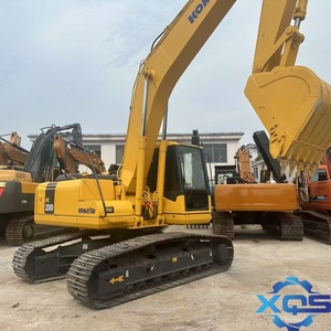 Excavatrice sur chenilles Komatsu PC200 d'occasion, 20 tonnes, modèle 2020 d'origine japonaise avec moteur PLC, boîte de vitesses, pompe et roulement - Product Image 4