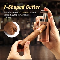 Étui de Voyage de Luxe en Cuir PU avec Fermeture Éclair pour Cigares, Humidor, Housse de Protection Couleur Personnalisée 20.5x13.8x7.7cm Boshiho