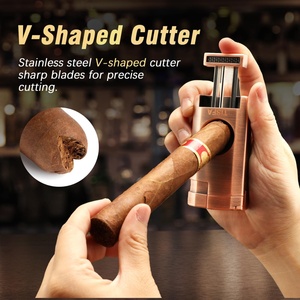Estuche de Viaje para Cigarros de Lujo al por Mayor, de Cuero PU con Cremallera, Humidor Protector Personalizable, Funda/Bolsa - Product Image 4