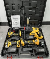 Kit de perceuses électriques portables sans fil sans balais avec batterie au lithium