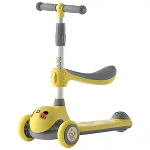 Meisjes Patinete Infantil 3 Wiel Led Light Goedkope Kick Scooter Kinderen/Baby Scooty Scooter/Kids Scooters Voor Leeftijd 9 Jaar