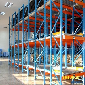Sistema FIFO, Estantería de Almacenamiento de Metal de Alta Resistencia de 1500 kg, Estantería de Flujo por Gravedad para Logística de Almacén - Product Image 4