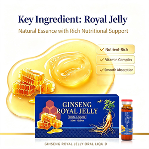 Suplemento Líquido Oral de Jalea Real y Ginseng Premium, Potenciador de Vitalidad y Resistencia para Hombres y Mujeres, Bebida Energética Diaria - Product Image 3
