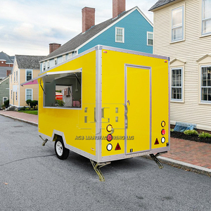 <b>Mobile</b> <b>Restaurant</b> Kitchen Small Catering <b>Trailer</b> Fully Equipped Fast Food Coffee Truck <b>Mobile</b> Bars Ice Cream Cart Stainless - Product Image 1