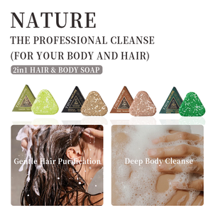 Jabón Herbal de Marca Privada para el Crecimiento del Cabello, Champú de Hierba Usman, Jabón Orgánico Africano de Cúrcuma Negra para Baño - Product Image 2