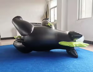 Modelo <span class=keywords><strong>de</strong></span> <span class=keywords><strong>hiena</strong></span> <span class=keywords><strong>de</strong></span> máscara inflable <span class=keywords><strong>de</strong></span> PVC personalizado para adultos, juguetes <span class=keywords><strong>de</strong></span> fiesta para eventos - Product Image 2