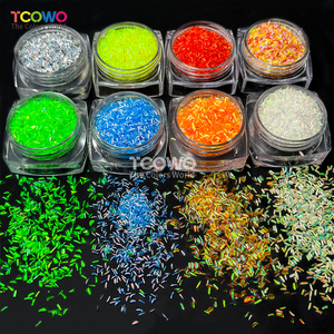 All'ingrosso all'ingrosso Aurora 3D Bead olografica Glitter Mini grani sfuso grosso bolle Glitter per unghie arte resina Kilo - Product Image 2