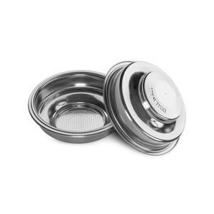 1PCS 58MM Eco-Friendly Stainless Steel <b>Coffee</b> <b>Filter</b> Basket Modern Simple Design Single or Double-Layered Powder Bowl - Product Image 1