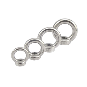 M3 M4 M5 M6 <strong>M20</strong> Heavy Duty Zinc Plated Circular <strong>Ring</strong> <strong>Nuts</strong> for Marine Lifting Hardware and Industrial Use Galvanized Eye <strong>Nuts</strong> - Product Image 3