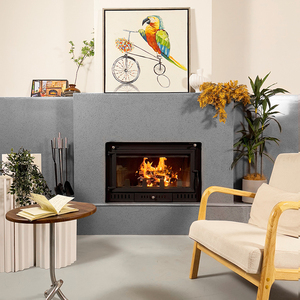 Chimenea <span class=keywords><strong>de</strong></span> Hierro Fundido Independiente <span class=keywords><strong>de</strong></span> Alta Potencia, Directo <span class=keywords><strong>de</strong></span> Fábrica, Calentador <span class=keywords><strong>de</strong></span> <span class=keywords><strong>Leña</strong></span> para Interiores, para Sala <span class=keywords><strong>de</strong></span> Estar y <span class=keywords><strong>Cocina</strong></span>, Diseño Tradicional - Product Image 5