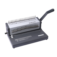 Foska Nouveaux Produits Machine à Relier Manuelle Parfaite à Peigne en Plastique pour Bureau, Relieuse Spirale A4