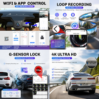 Podofo voor BMW X5/X5 M/X6/X6 M HD 4K Plug and Play verborgen dashcam camera WiFi APP besturing lusopname G-sensor groothandel OEM