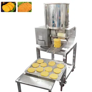 Meat Pie Making Machine Automatische quadratische Hamburger Patty Mold Patty Meat Cutlets Forming Machine