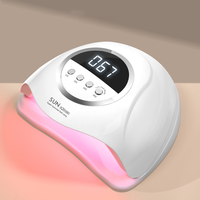 Lámpara de Uñas UV LED Profesional SUN X20 MAX de 320W de Alta Potencia, 72 LED UV, Secador de Luz UV para Hogar y Salón