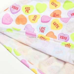 Le ragazze del modello del cuore dolce del venditore vestono le ragazze su ordinazione carine vestono per il giorno di san valentino - Product Image 3
