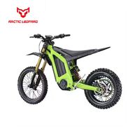 Moto électrique Spirit Leopard XF PRO à batterie lithium 72V haute vitesse, vitesse maximale de 96 km/h, puissante moto électrique pour adultes