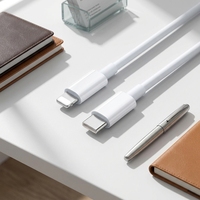 Kabel Data Pengisian Cepat Micro USB Tipe C Panjang 2m untuk Transfer Data Ponsel dan Pengisi Daya Cepat Grosir
