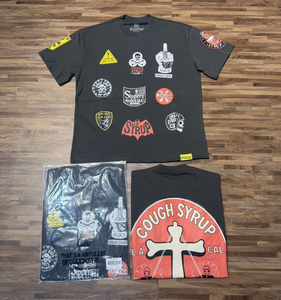 Nueva Colección de Camisetas de Alta Calidad para Hombre con Estampado 'THAT'S A AWFUL LOT OF COUPH SYRUP', Estilo Holgado e Informal - Product Image 2