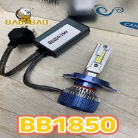 Phare LED de voiture BB1850 9006 H4 H11 9005 Blanc, Lumière Stable, Plug & Play, Performance Stable pour Berline, SUV, Camion, Fourgonnette, Service OEM