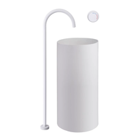 Robinet sur pied Robinet mitigeur de baignoire sur pied Ensemble de robinet de douche