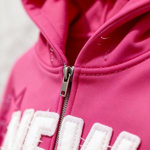 Sudadera con Capucha Estilo Americano 2026, 450GSM, Lavada y Desgastada, con Parche Bordado Personalizado, Estampado de Letras, Unisex, Corte Holgado - Product Image 2