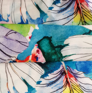 3D Kỹ Thuật Số Polyester In Vải Châu Phi Thiết Kế Mềm Satin Chiffon <span class=keywords><strong>Georgette</strong></span> Vải Tùy Chỉnh In Vải - Product Image 5