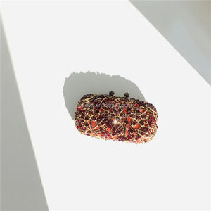 OC4321 Guangzhou <span class=keywords><strong>Occi</strong></span> Fabricante de Bolsos de Noche, Bolsos de Mano con Cristales y Pedrería Calados al por Mayor - Product Image 6