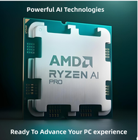 Mini PC de escritorio de Control Industrial todo en uno ATX integrado sin ventilador Mini ordenador 4COM 8USB AMD4 memoria de vídeo Mini PC Ryzen nuevo