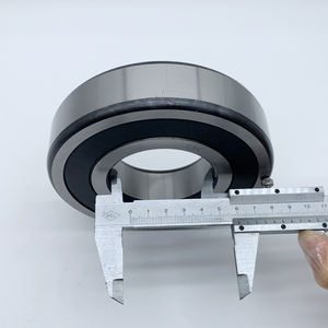 ลูกปืนเหล็กโครเมียม 6312 2RS ขนาดเส้นผ่านศูนย์กลางภายใน 60 มม. เส้นผ่านศูนย์กลางภายนอก 130 มม. ความแม่นยำ P0 สำหรับงานก่อสร้างและผลิตภัณฑ์ - Product Image 1