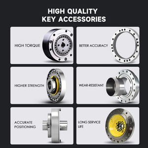 ขายตรงจากโรงงาน กล่องเกียร์เซอร์โวมอเตอร์แบบปรับแต่งได้ ODM สำหรับข้อต่อแขนหุ่นยนต์แบบไม่มีการกลับตัว พร้อมระบบขับเคลื่อนด้วยเกียร์ฮาร์โมนิก - Product Image 4