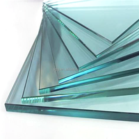 Kaca Tempered transparan, untuk jendela bangunan dan ruang Pancuran 3mm 4mm 5mm 6mm 8mm 10mm 12mm