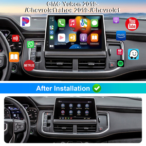 Unidad Principal Android con WiFi, Bluetooth, GPS Integrado, 4G RAM, 64GB ROM para GMC Yukon XL /Chevrolet Tahoe /Suburban <span class=keywords><strong>2021</strong></span>- - Product Image 2