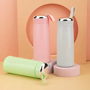 Thermos portable en acier inoxydable à double paroi de 400 ml, chaud et froid, avec couvercle et corde, garde au chaud pendant 12 à 24 heures - Product Image 3