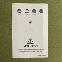Hoja de hidrogel para máquina de corte de película Plotter protección de pantalla de teléfono móvil HD mate privacidad películas pegatina trasera