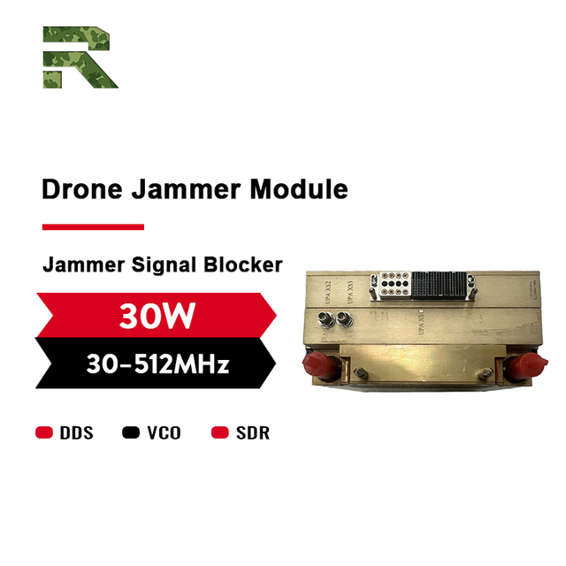 30W Anti Drone 30-512Mhz Frequency Power Amplifier Module UAV Device Anti-drone System RF Amplifier Module