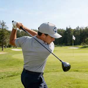 Gorra de camionero para exteriores de bajo MOQ de Vietnam, gorra de béisbol personalizada OEM de 5 paneles con logo de parche, gorra deportiva impermeable con orificios cortados a láser para golf - Product Image 6