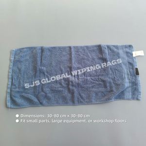 Trapos de Toalla de Algodón Puro Reciclado de Colores, Excelente Absorción de Líquidos para el Cuidado de Maquinaria Industrial en Talleres - Product Image 3