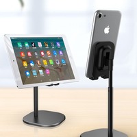 LP-25066 rétractable paresseux hauteur bureau réglable métallique pliable bureau mobile support de téléphone se tient Flexible