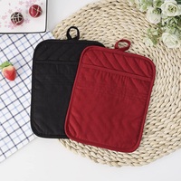 Tapis en coton résistant à la chaleur, sous-verres, coussins chauds, maniques de cuisine pour la cuisson, accessoires de Table de barbecue