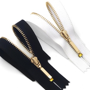 Dents métalliques fermeture éclair à capuche fermeture éclair Cremallera Fermuar personnalisé 10 # laiton rouleau veste sac métal fermeture éclair métal fermetures éclair pour fermetures - Product Image 4