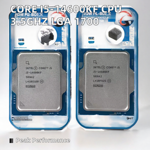 ใหม่สำหรับ Core I5-14600KF ซีพียูเดสก์ท็อป 14 คอร์ 22 นาโนเมตร 3.5 กิกะเฮิรตซ์ 20 เมกะไบต์ L2 8 เมกะไบต์ 64 บิต รองรับการจำลองระบบ ซีพียู Core I5 - Product Image 2