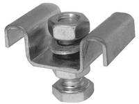 Pince de caillebotis en acier prix usine galvanisé en acier inoxydable grille panneau fixation Clip accessoires de fixation